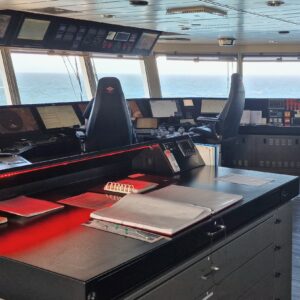 Record keeping on a DP3 Cable Lay Ship.